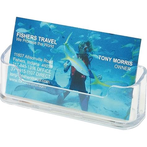 staples clear business card holder|disposable business card holder.